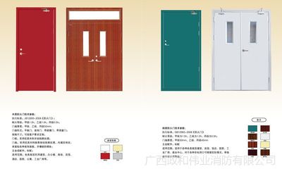 鋼質(zhì)防火門現(xiàn)貨款 乙級消防通道專用，支持定制7天發(fā)貨